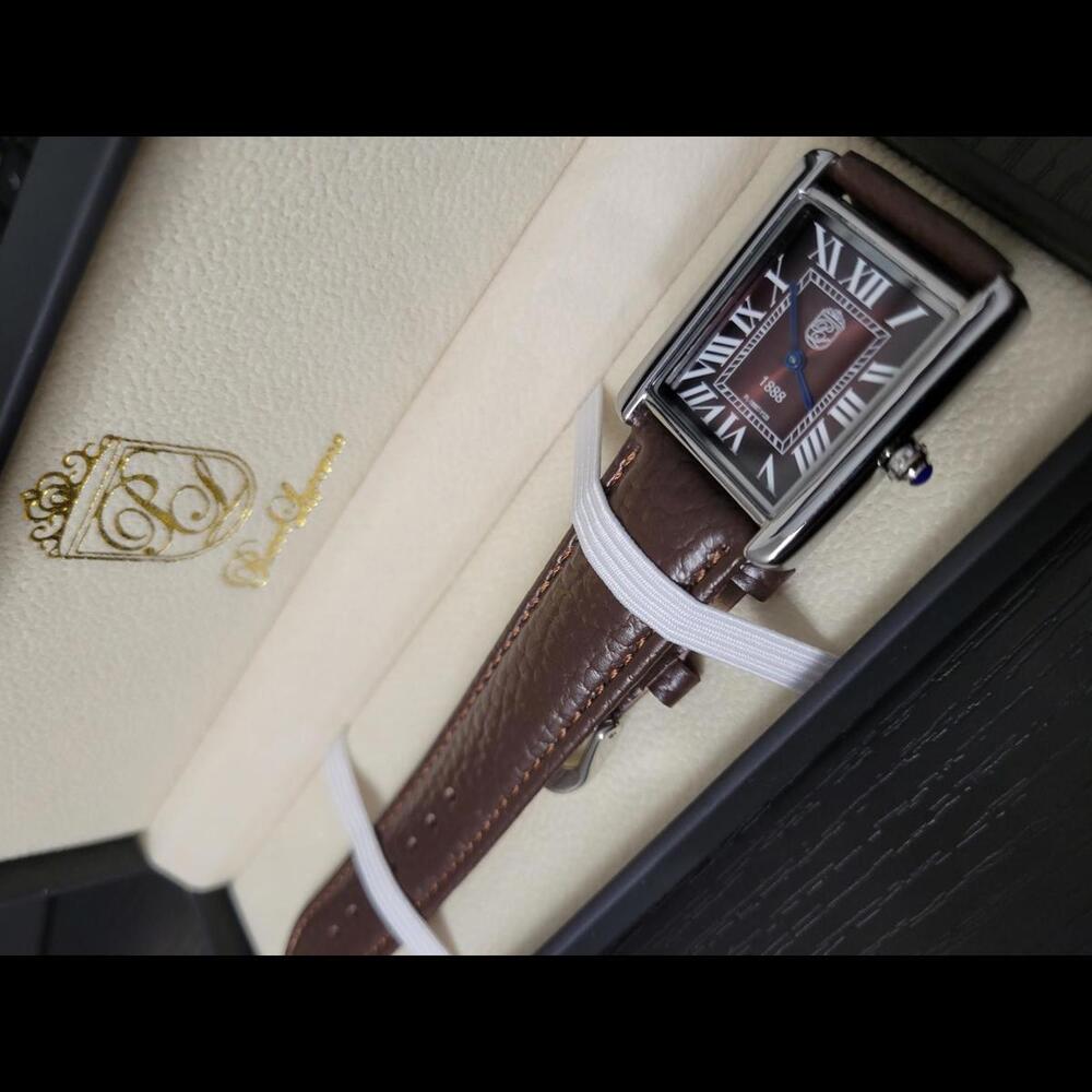 NEW Pierre Lucerne Root Beer‎ 1888 Men's Tank Watch